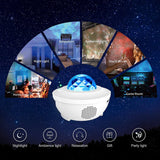 RelaxGlow™ Starry Sky Galaxy Projection Light