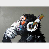 Thinking Monkey Paint-By-Numbers Kit