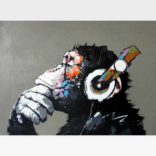 Thinking Monkey Paint-By-Numbers Kit