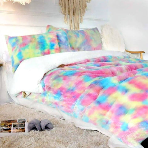 UniCuddle™ Luxury Soft Plush Shaggy Throw Blanket