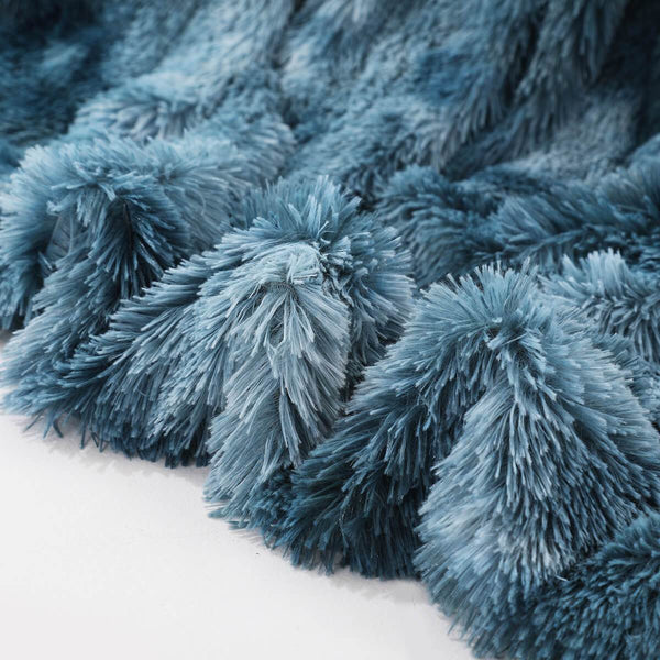 UniCuddle™ Luxury Soft Plush Shaggy Throw Blanket
