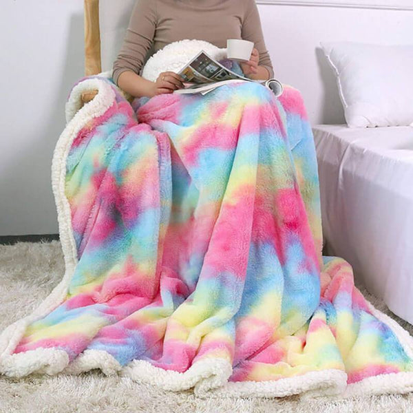 UniCuddle™ Luxury Soft Plush Shaggy Throw Blanket