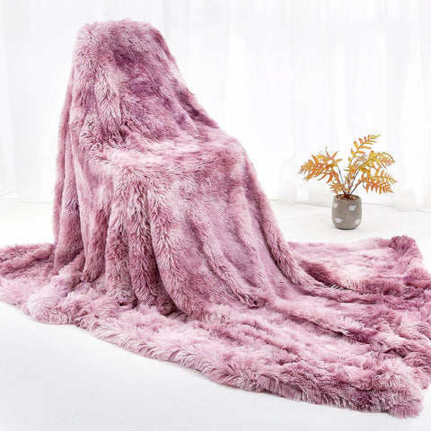 UniCuddle™ Luxury Soft Plush Shaggy Throw Blanket