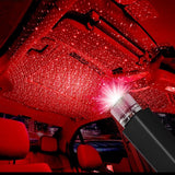 StarNova™ Smart Multicolor USB Star Light Projection LED Red Stars (Basic Light Mode)