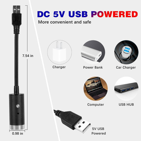 StarNova™ Smart Multicolor USB Star Light Projection LED