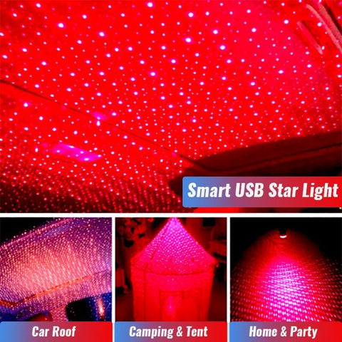 StarNova™ Smart Multicolor USB Star Light Projection LED