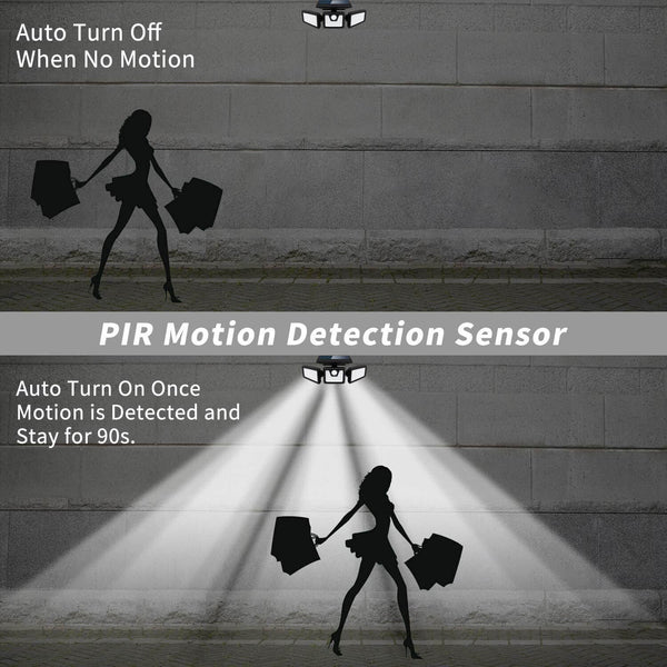 GlowFX-Solar™ Ultra Bright Motion Sensor Solar Security Light