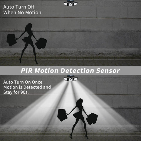 GlowFX-Solar™ Ultra Bright Motion Sensor Solar Security Light