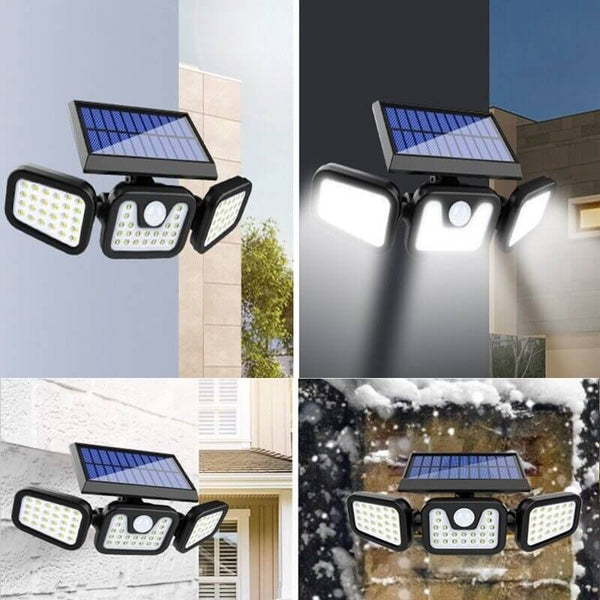 GlowFX-Solar™ Ultra Bright Motion Sensor Solar Security Light