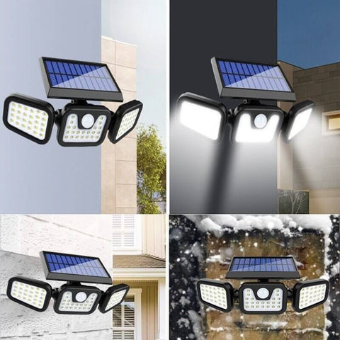 GlowFX-Solar™ Ultra Bright Motion Sensor Solar Security Light