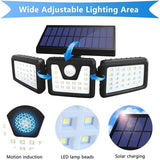 GlowFX-Solar™ Ultra Bright Motion Sensor Solar Security Light