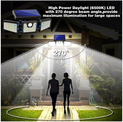 GlowFX-Solar™ Ultra Bright Motion Sensor Solar Security Light