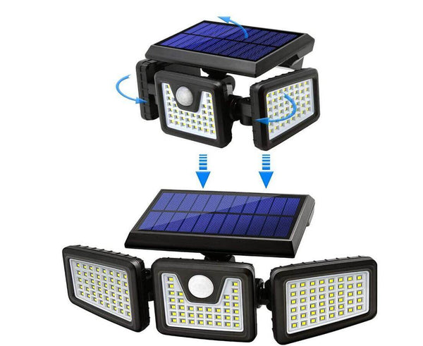 GlowFX-Solar™ Ultra Bright Motion Sensor Solar Security Light