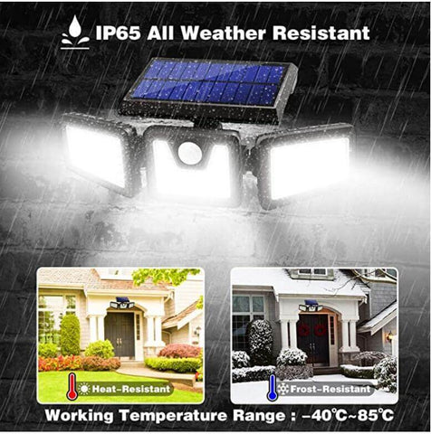 GlowFX-Solar™ Ultra Bright Motion Sensor Solar Security Light