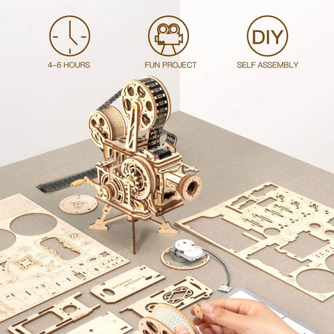VitaWood™ DIY 3D Vitascope Wooden Puzzle Kit