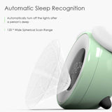 IntelliNight™ Wireless Smart LED Night Light & Alarm Clock WHITE
