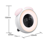 IntelliNight™ Wireless Smart LED Night Light & Alarm Clock WHITE