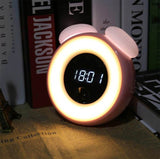 IntelliNight™ Wireless Smart LED Night Light & Alarm Clock Pink