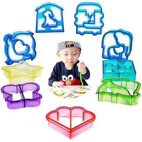 Lunch Punch Sandwich Cutter Set (9 Pcs)
