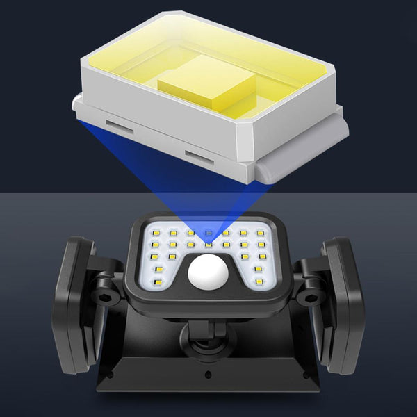 GlowFX-Solar™ Ultra Bright Motion Sensor Solar Security Light