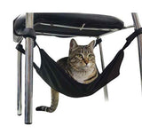 COZILY™ Under Chair Cat Hammock Grey and Beige
