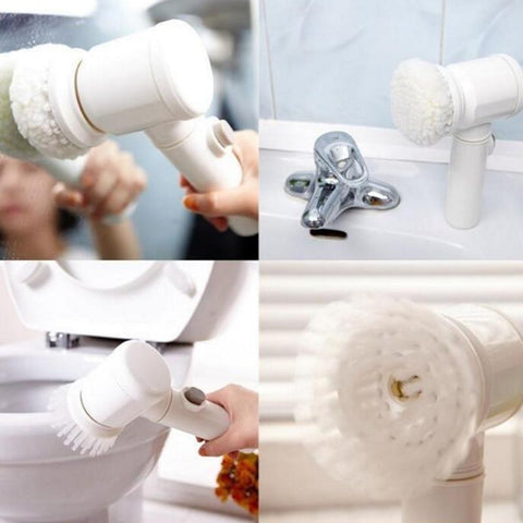 ScrubberPlus™ 5-In-1 Handheld Electric Cleaning & Scrubber Brush