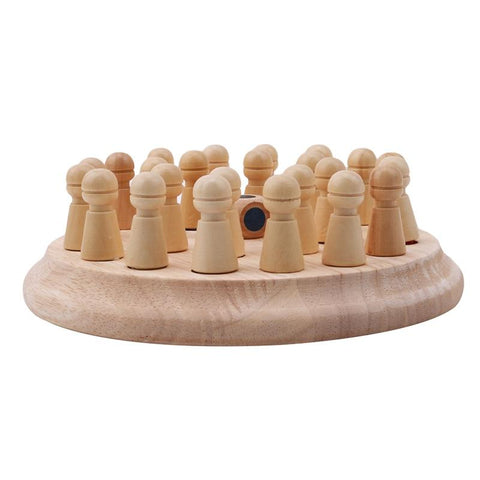MemoMatch™ Wooden Memory Color Match Board Game