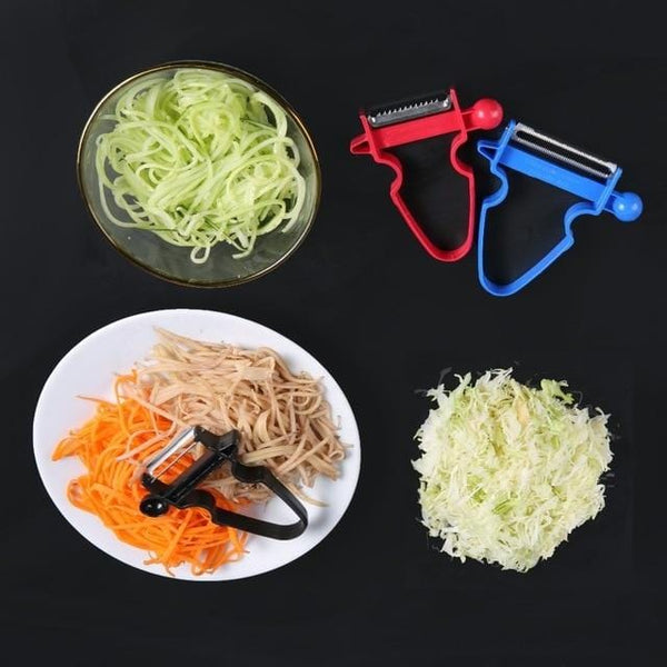 GreenMagic™ Trio Vegetable Peeler Cutter Shredder Set (3 Pcs)