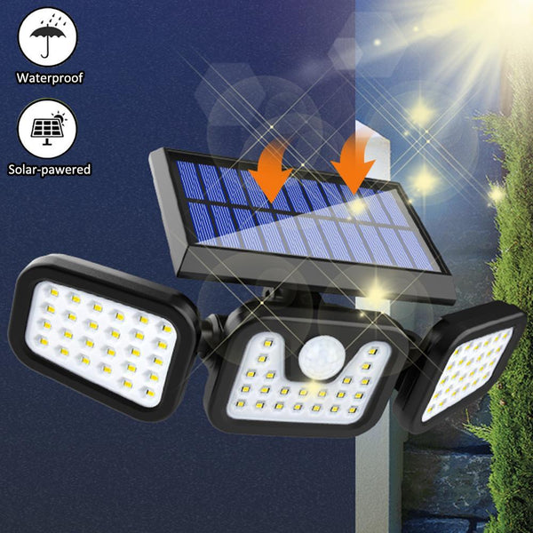 GlowFX-Solar™ Ultra Bright Motion Sensor Solar Security Light