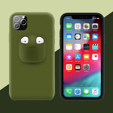 PodsPocket™ Creative 2-In-1 iPhone Case With AirPods Holder – Simply Novelty PodsPocket™ Creative 2-In-1 iPhone Case With AirPods Holder – Simply Novelty