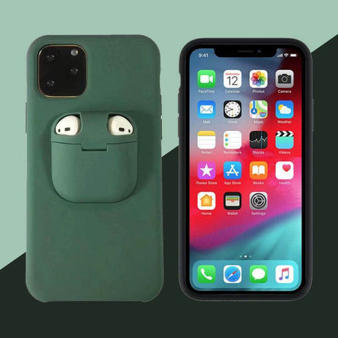 PodsPocket™ Creative 2-In-1 iPhone Case With AirPods Holder – Simply Novelty PodsPocket™ Creative 2-In-1 iPhone Case With AirPods Holder – Simply Novelty