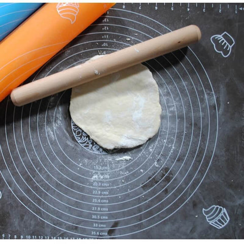 Nonstick Rollable Pastry Mat With Measurements