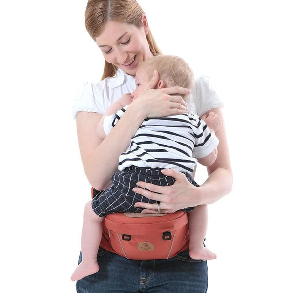 Baby Hip Seat Carrier Orange