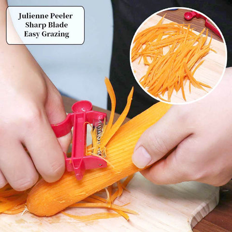 GreenMagic™ Trio Vegetable Peeler Cutter Shredder Set (3 Pcs)