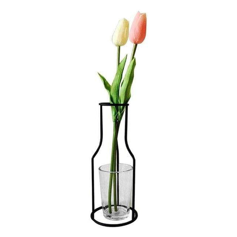 Minimalist Exposed Wire Vase