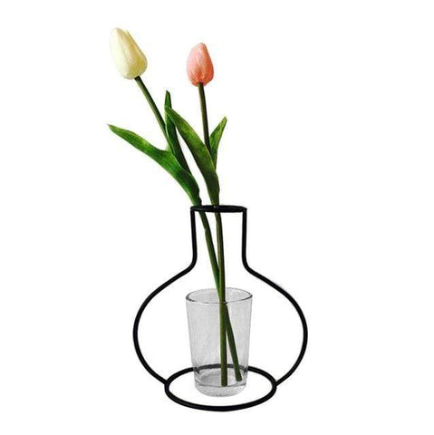 Minimalist Exposed Wire Vase