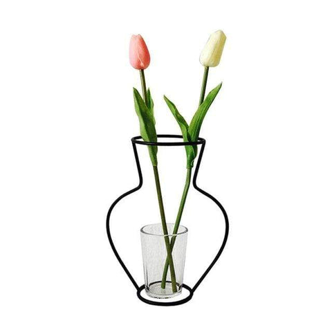 Minimalist Exposed Wire Vase
