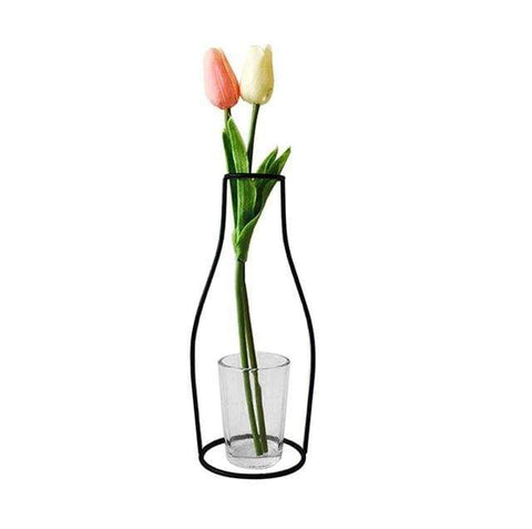 Minimalist Exposed Wire Vase