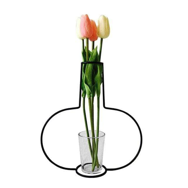 Minimalist Exposed Wire Vase