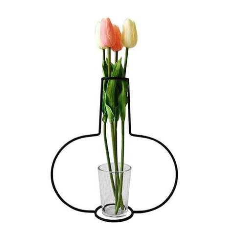 Minimalist Exposed Wire Vase