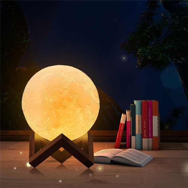 Multi-Color Moon Lamp