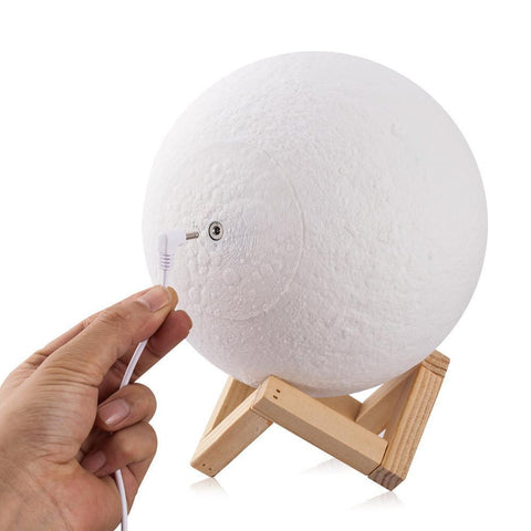 Multi-Color Moon Lamp