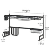 LuxRack™ Customizable Over Sink Dish Drying Rack (Upgraded Design)