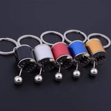 Shifter Fidget Stick Keychain Blue