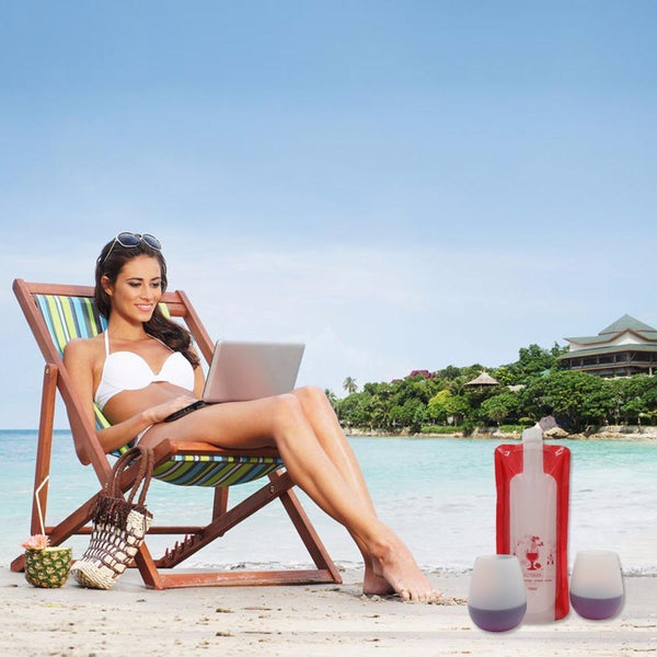 Silicone Wine Glasses (Set of 4)