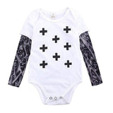 2019 Tattoo Sleeve Print Baby Romper
