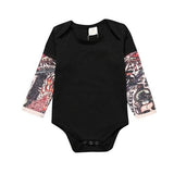 2019 Tattoo Sleeve Print Baby Romper