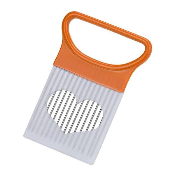 Clever Vegetable Holder and Slicer