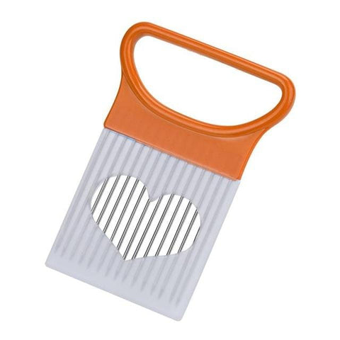 Clever Vegetable Holder and Slicer