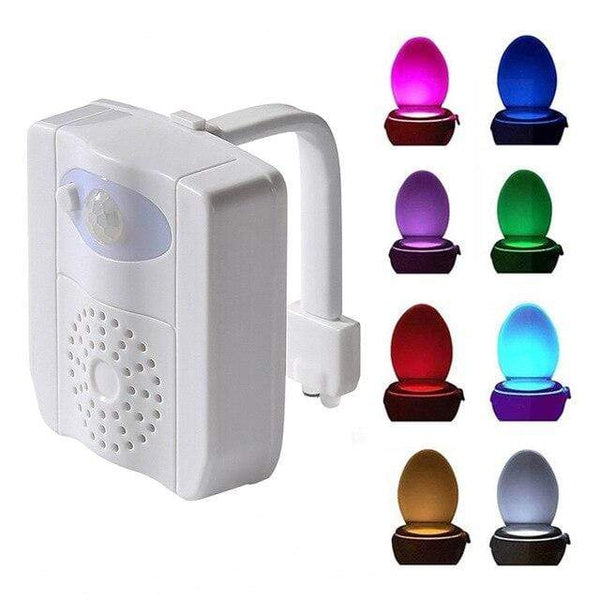 UVGlow™ 3-in-1 Toilet Bowl Night Light With Anti-Mold LED & Air Freshener  (Upgraded)